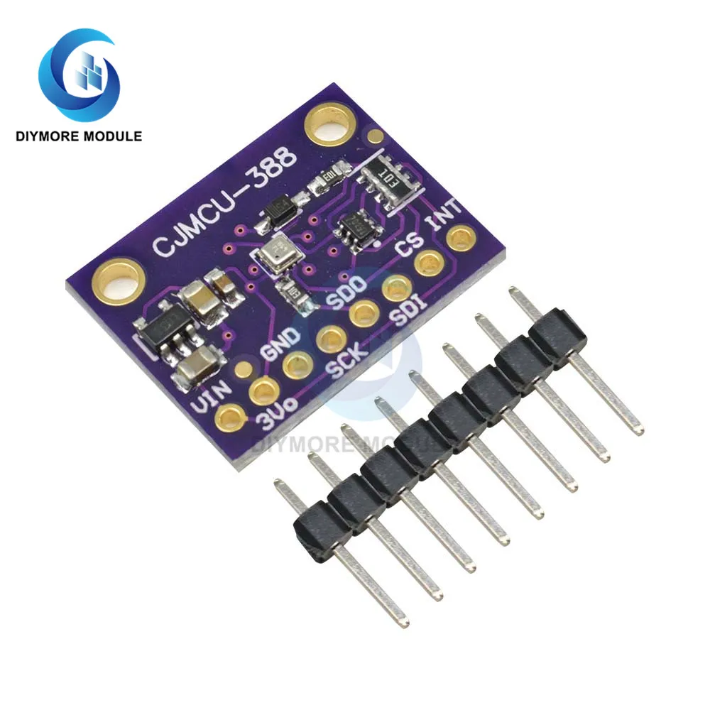BMP388 атмосферное Давление Сенсор модуль IIC I2C SPI 24Bit низкая Шум 1 71 V-3 6 V Цифровой для