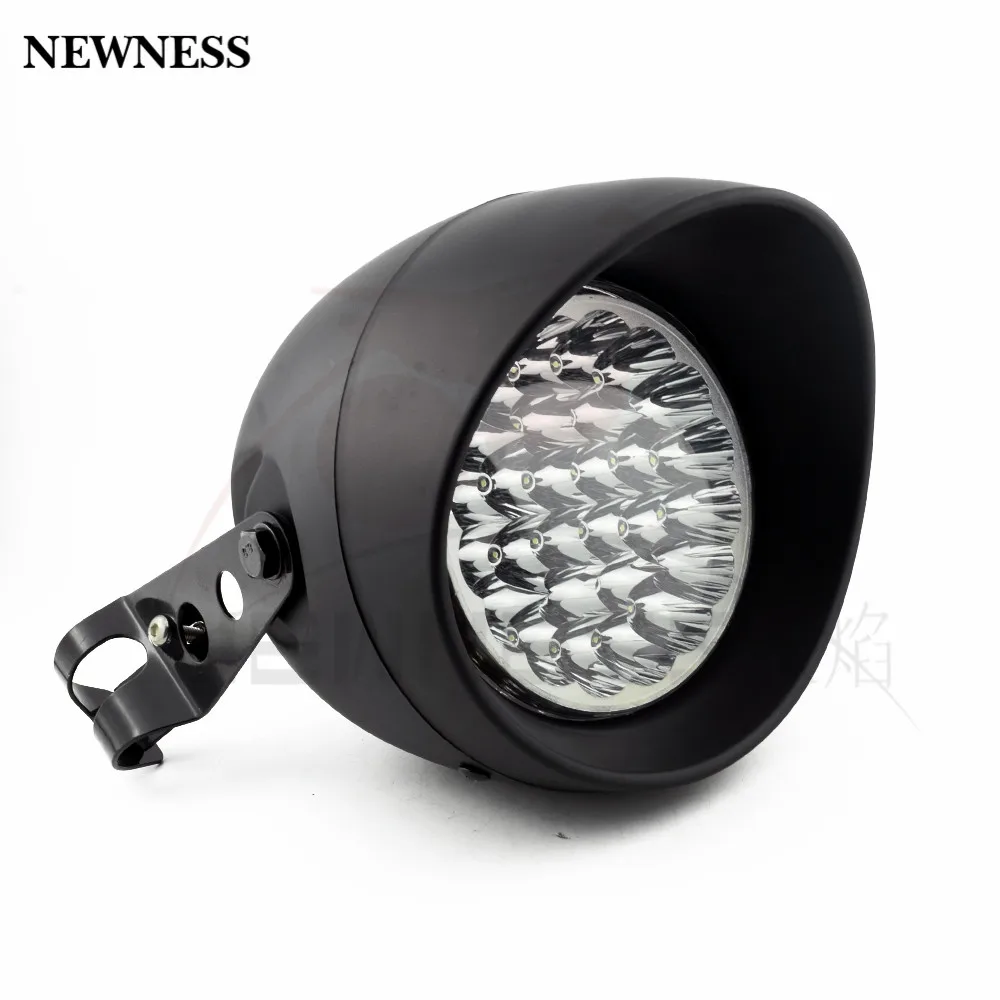 5 75 &quotсветодиодный передний Боковое крепление мотоцикла пуля головы светильник