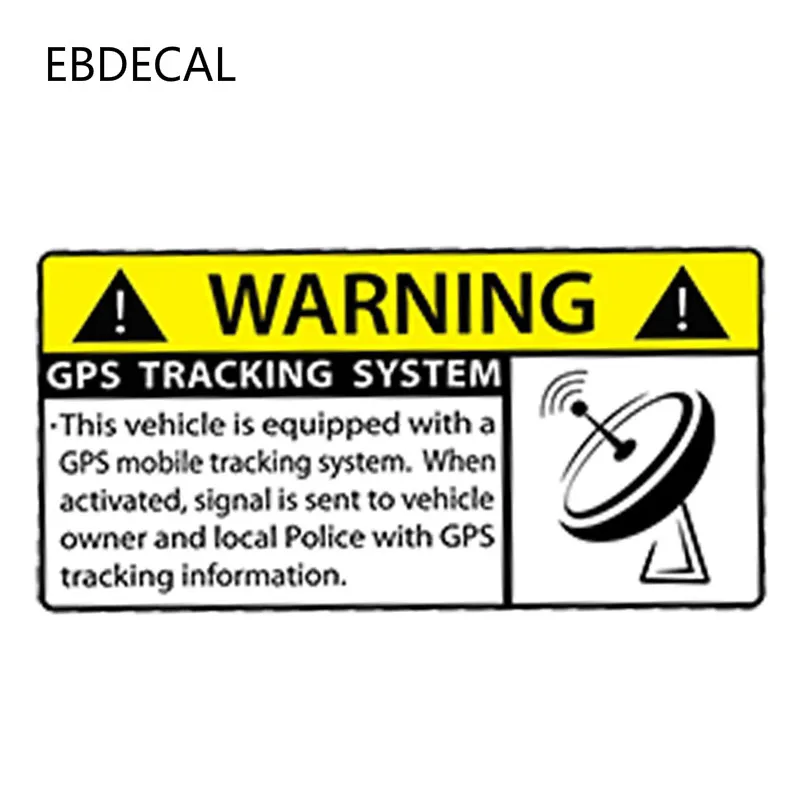 Ebdeckle gps Защита от кражи транспорта Предупреждение Авто/бампер/окно/стены
