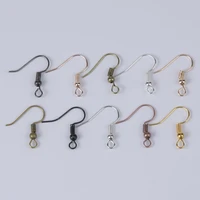 100pcs gold antique bronze ear hooks earrings clasps findings earring wires for jewelry making supplies findings wholesale