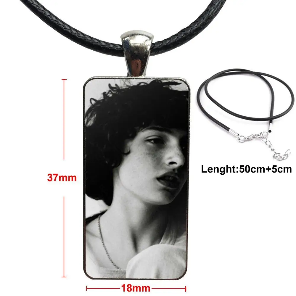 Ожерелье со стальным покрытием стекло кабошон колье длинное кулон прямоугольное