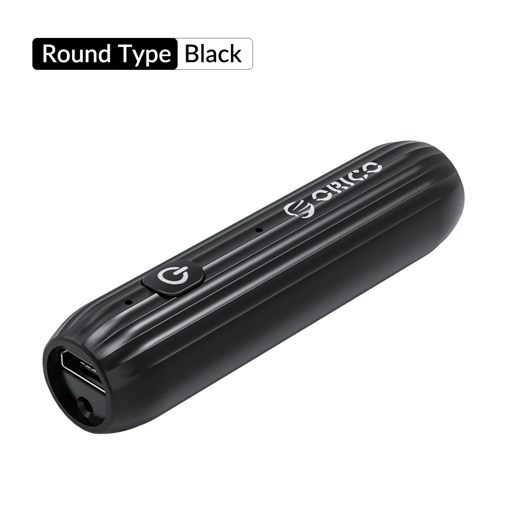 None Clip Black ORICO Bluetooth 5,0 EDR приемник 3,5 мм разъем Aux аудио адаптер автомобильные наушники динамик музыка беспроводной Bluetooth адаптер с микрофоном - Цвет: None Clip Black