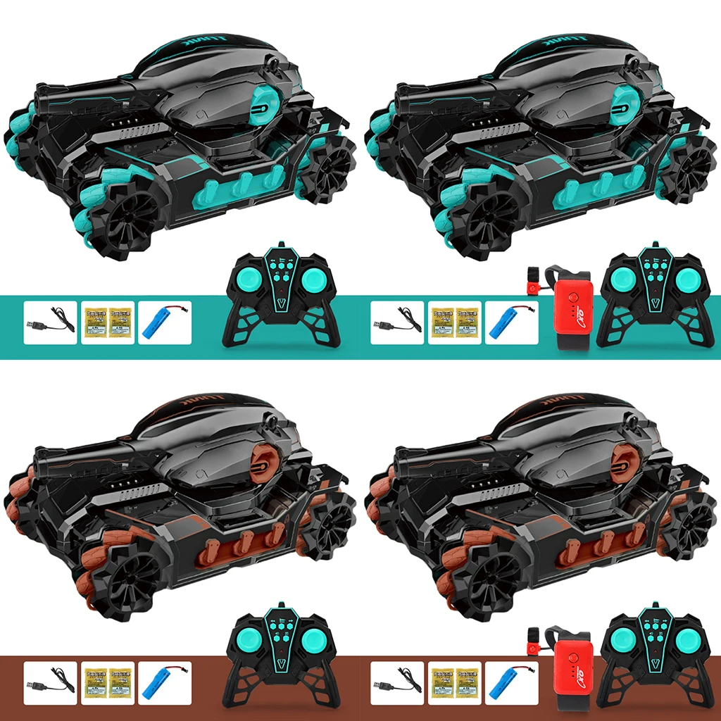 

Электрическая 2,4 ГГц Водяная бомба RC Танк Игрушка жест индукционный трюк внедорожник 4WD