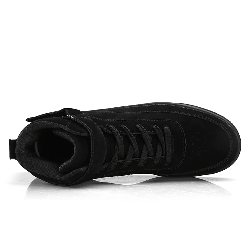Мужские ботинки; Повседневная обувь; высокие зимние ботильоны; удобные прогулочные ботинки на плоской подошве; Цвет черный, красный; новые стильные Молодежные повседневные кроссовки