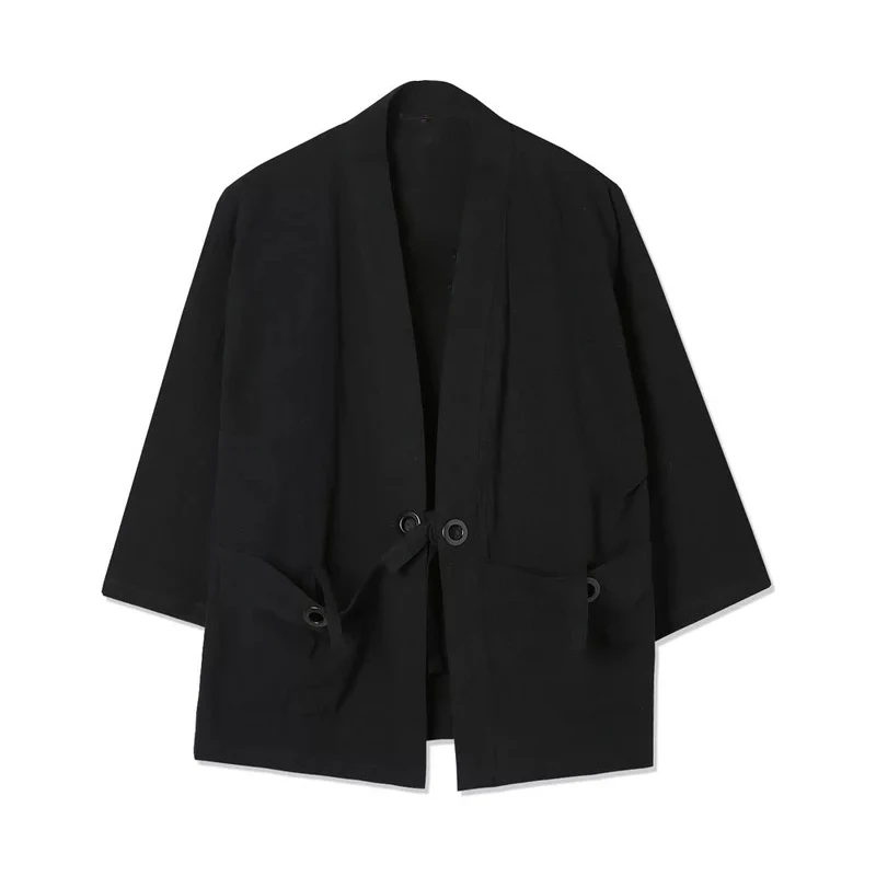 

Nice New Harajuku High Quality Mens Jacket Coat Summer Kimono Cardigan Coat Japan Style Vintage Windbreaker Male Jackets Clothes