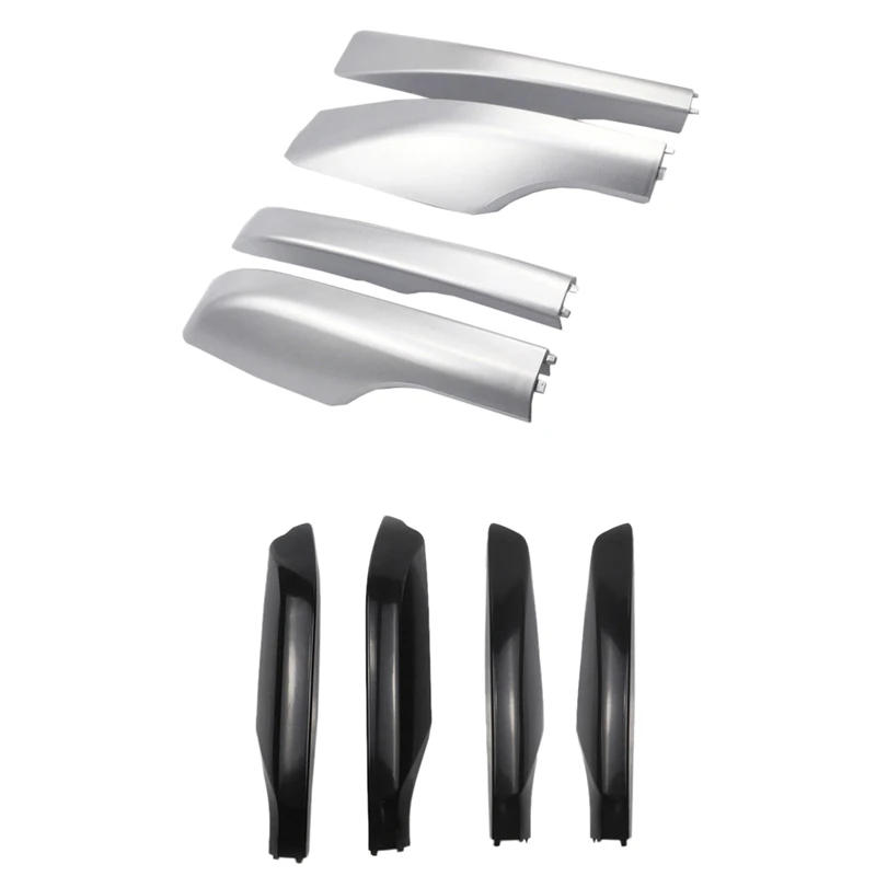 Roof Rack Rail End Cover 4Pcs Shell Cap Replacement for Toyota Land Cruiser Prado150 2010-14 2015 2016 2017 201 | Автомобили и