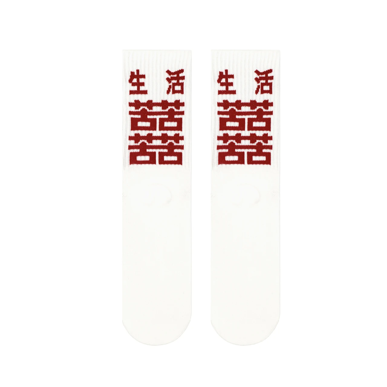 

1 Pair Men's socks Cotton Funny Socks With Print Unisex Style Fashion Middle Tube Crew Socks Men hip hop Socks For Men
