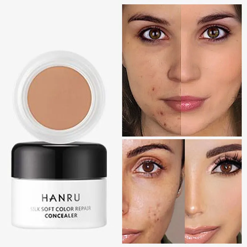 

6-color Concealer Cover Face Spots Acne Marks Brighten Repair Cream Cover Dark Circles Tear Ditch Tattoo Beauty Makeup 1pcs/6ml