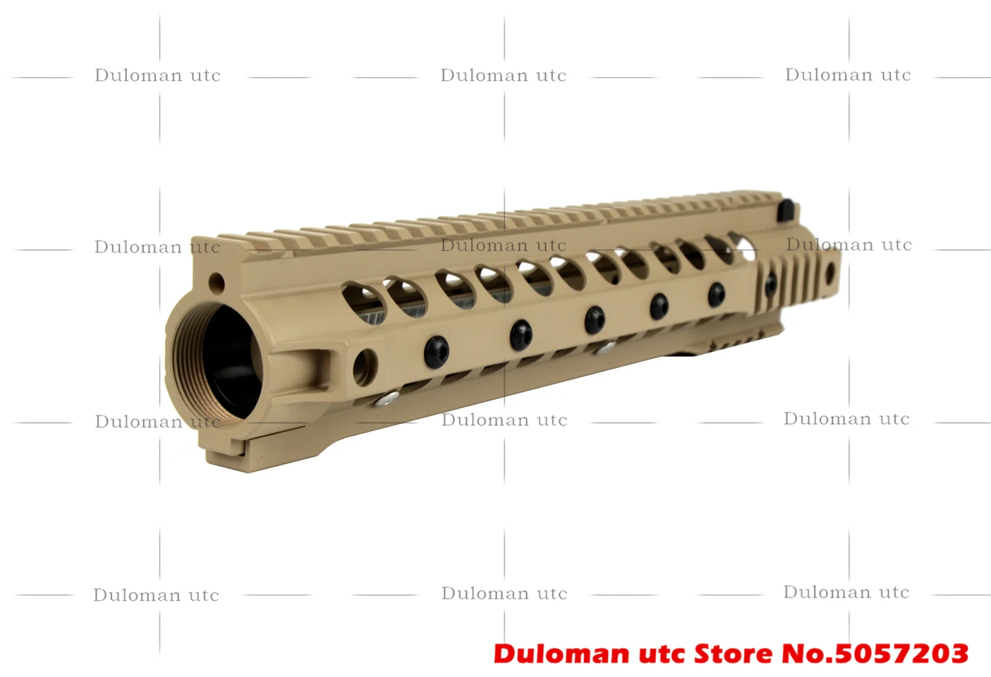 Duloman utc KAC SR-16 SR25 URX III& 3 Тактический поручень 12,5 дюймов с откидным фронтальным прицелом для страйкбола винтовок AEG/GBB