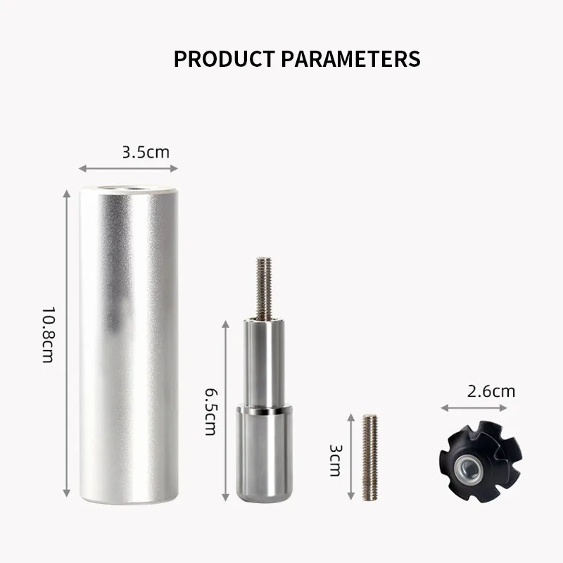 Велосипедная вилка гарнитура для установки на открытом воздухе звезда гайка