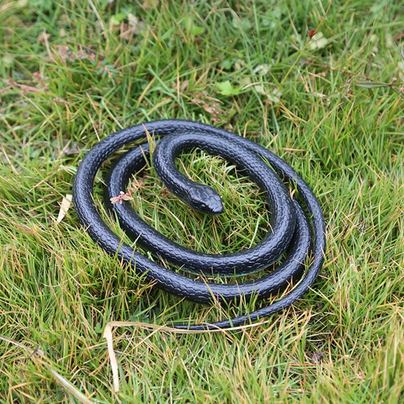 

Soft Rubber Toy 125cm Snake Simulation Garden Props Joke Prank Gift Novelty And Gag Playing Jokes Toys