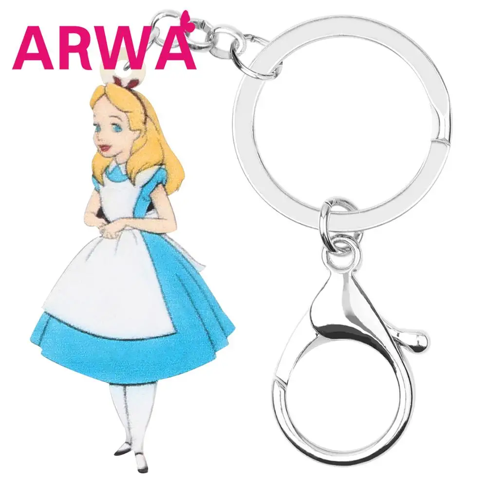 Акриловые брелки ARWA для девочек милые ювелирные украшения с мультяшными