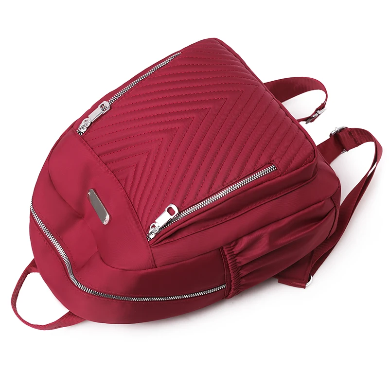

Toposhine Simple style ladies backpack Fashion Oxford cloth Women Backpacks college School bag purse Ladies Hot Sale Bags