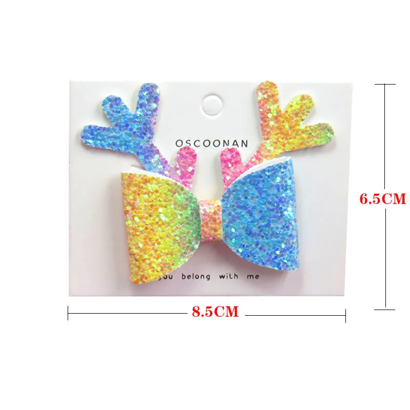1 шт. детская эластичная повязка для волос с блестками |