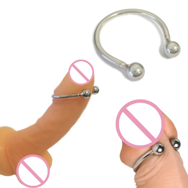 Классические Металлические Кольца для пениса из нержавеющей стали Se Мужская