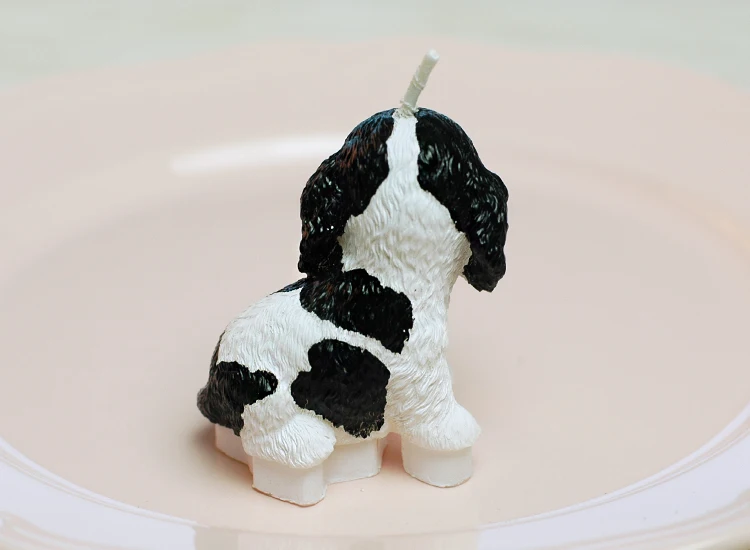 Милая Свеча для собак крещения вечерние детей дня рождения Подарочные маленьких