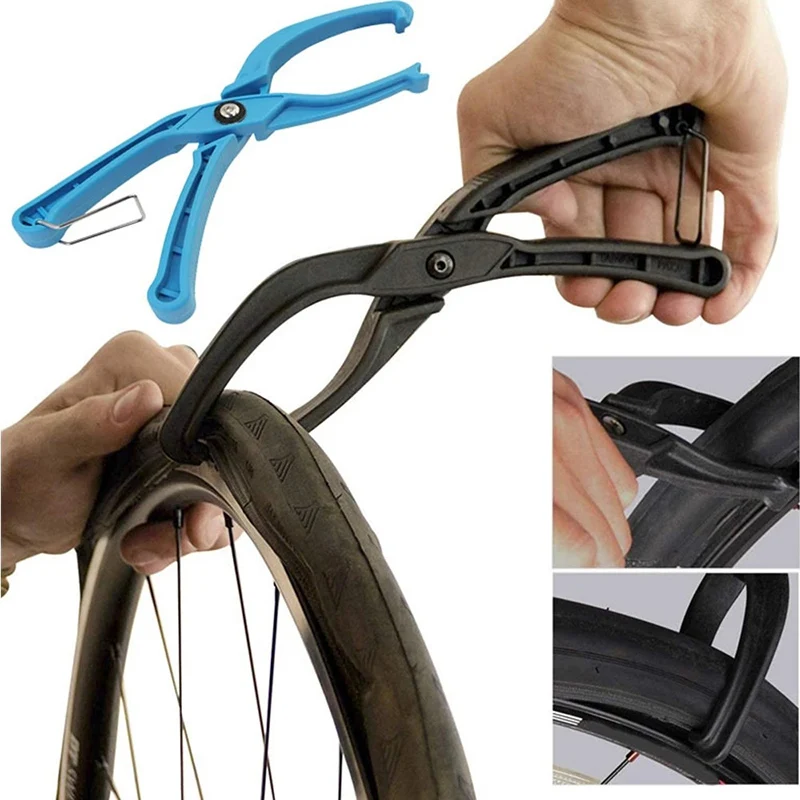 자전거 핸드 타이어 레버 비드 도구 하드 설치 자전거 타이어 제거 클램프 ABS 자전거 림 타이어 펜치 자전거 타는 단장 도구