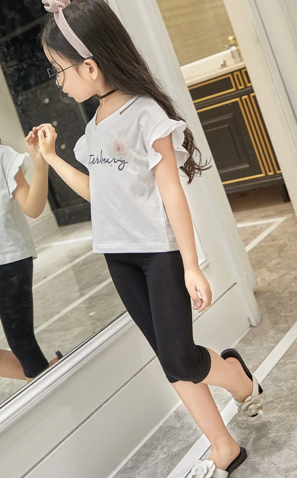 Детские леггинсы для девочек Сезон лето осень Леггинсы малышей Брюки Юбка