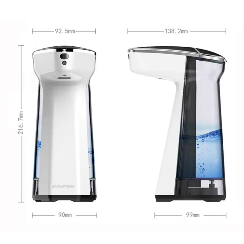 

Soap Dispensers 450ML Non-contact Liquid Soap Dispensers Thermometer Automatic Hand Washer Automatic Sensor Foam Soap Dispenser