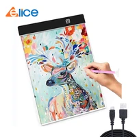 small a4 led light pad for diamond painting usb powered light board digital graphics tablet for drawing pad art painting board