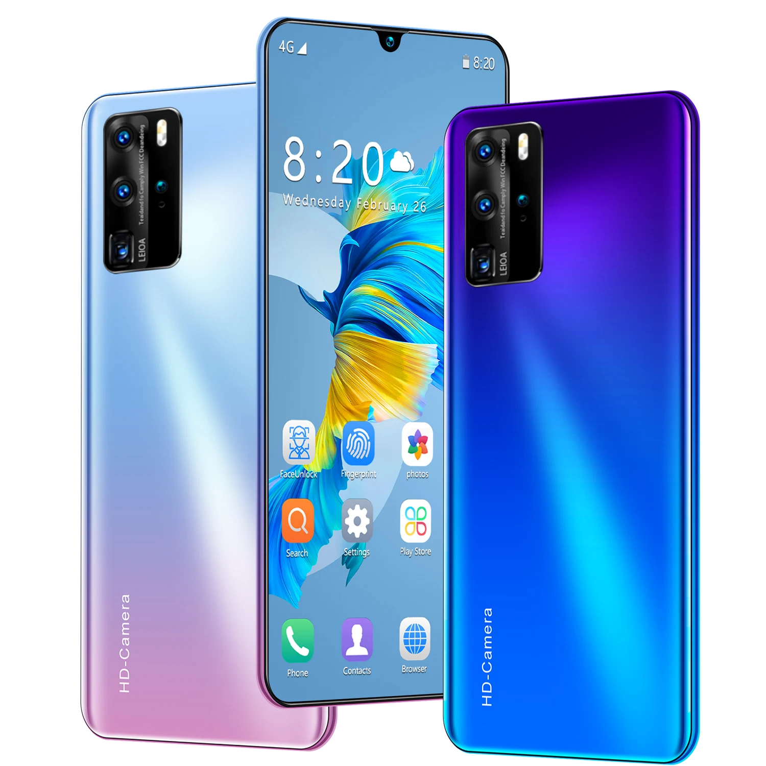 

Original Global Version Y50 7.5-inch Large Screen Smart Android Phone 8 512G RAM Send Mobile Phone Case 4G LTE Smartphone