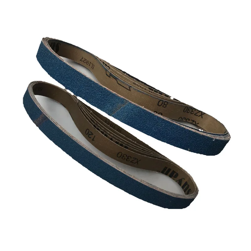 Абразивные шлифовальные ленты 25*762 мм 10 шт. абразивные ленточные из оксида