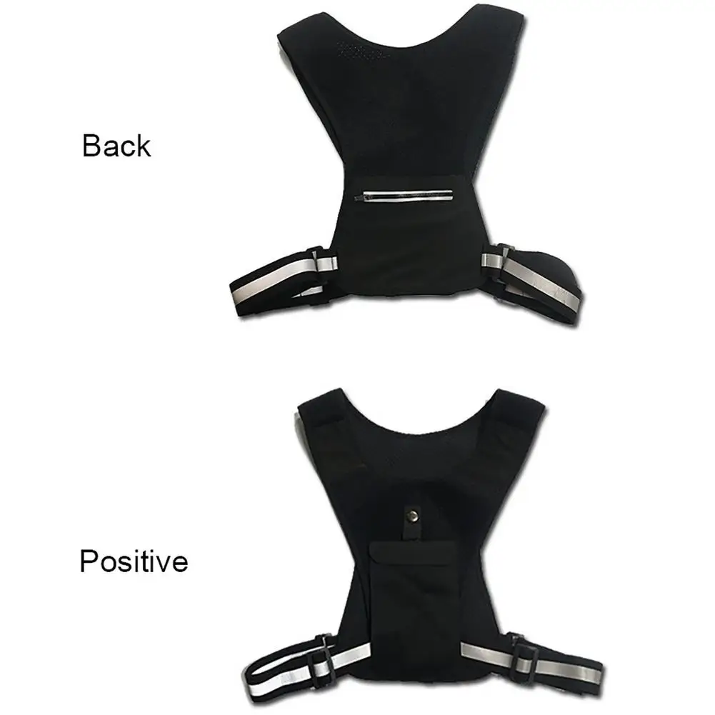 

Running Vest Backpack Large-capacity Reflective Sports Waist Bag Waterproof Ultra-light Cycling Backpack Breathable Fitness Bag