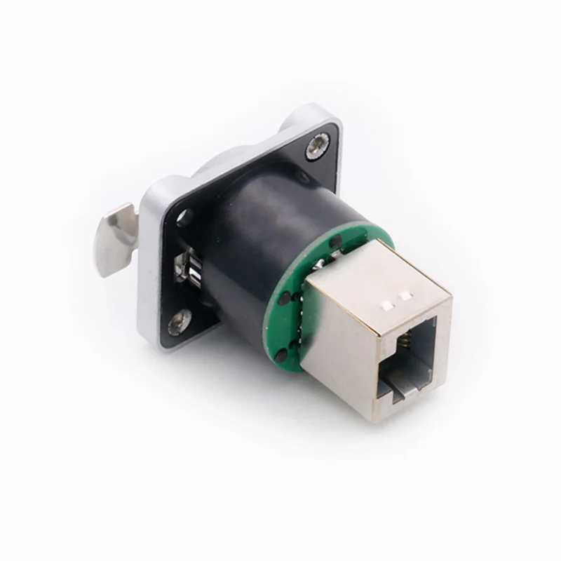 1PC RJ45 Shield Network Connector 8p8c Female Panel Mount Sockets RJ45 Ethernet Connector, Normal&Right Angle styles for options images - 6
