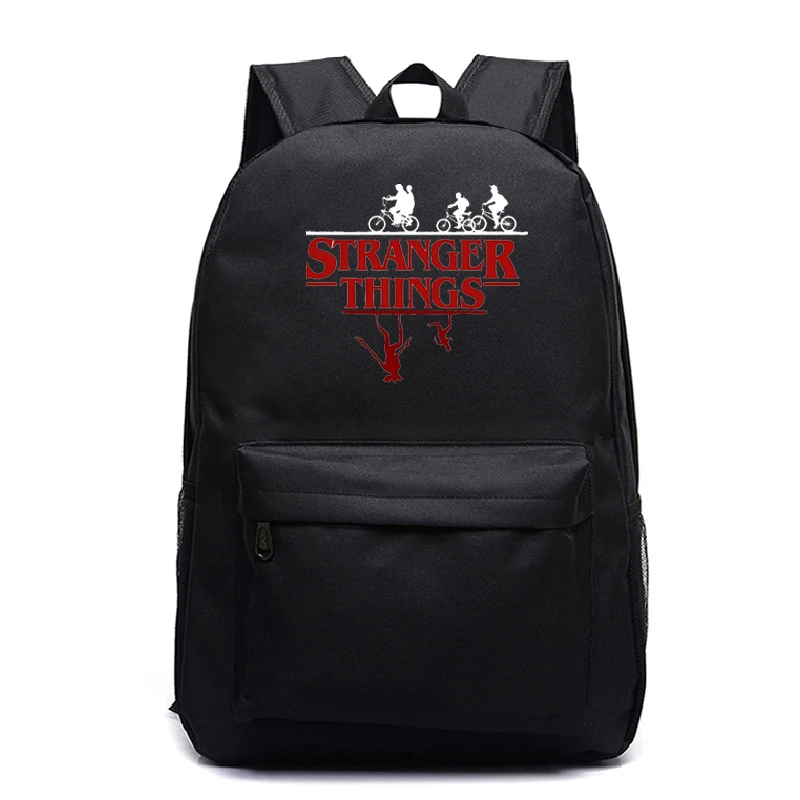 Мужской Дорожный рюкзак для ноутбука с 13 рисунками из сериала очень странные