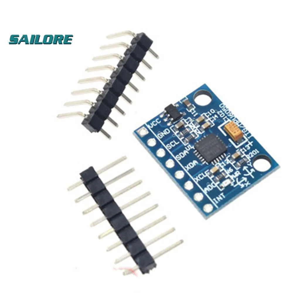 

IIC I2C GY-521 MPU-6050 MPU6050 Module 3 Axis Analog Gyro Sensors Accelerometer For Arduino DC 3V-5V