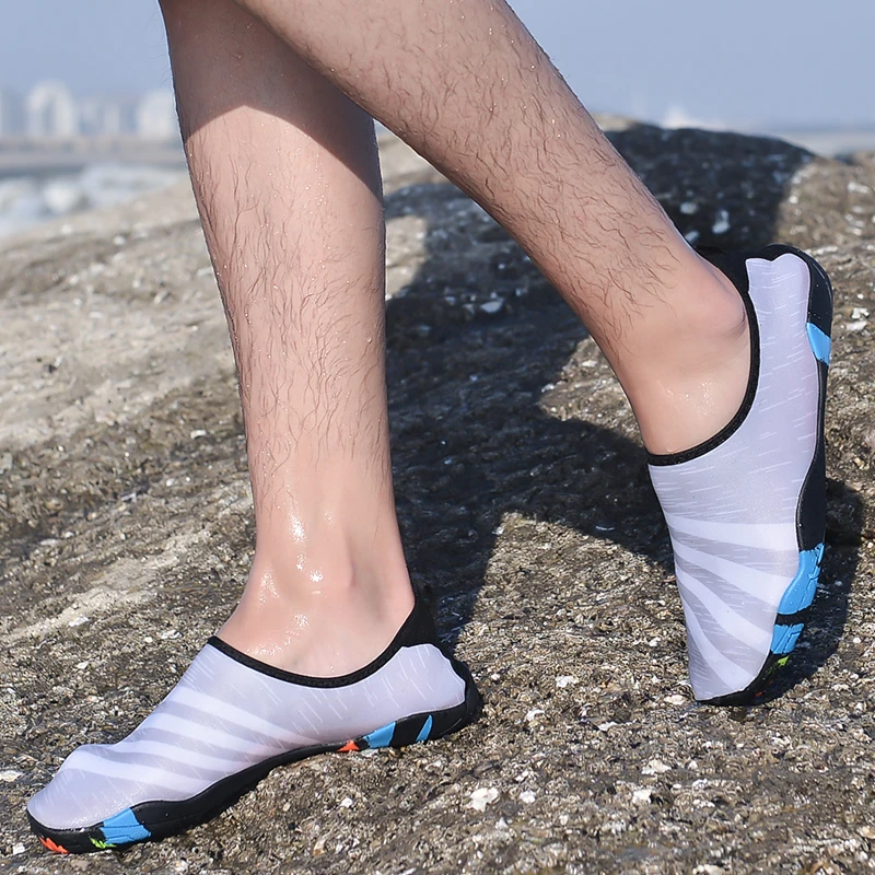 Кроссовки для плавания мужчин и женщин быстросохнущие сандалии йоги воды пляжа