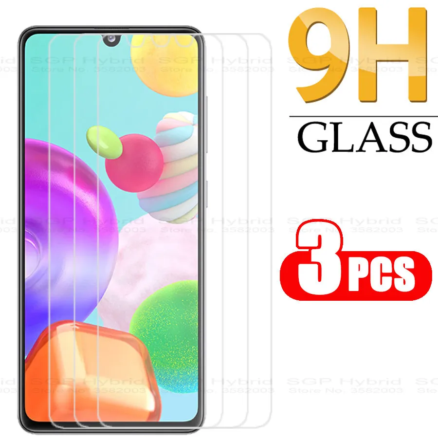 

3pcs For Samsung Galaxy A41 Glass Screen Protector Tempered Glass For Samsung A41 a 41 41a Glass global version Galaxy A41 2020