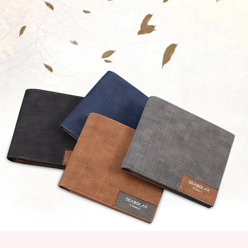 

Брендовый Винтажный Мужской кошелек 2023, мужские тонкие кожаные кошельки высшего качества, тонкие кошельки с держателем для карт и денег для...