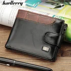 Мужской кошелек Baellerry из искусственной кожи, с отделением для монет и карт
