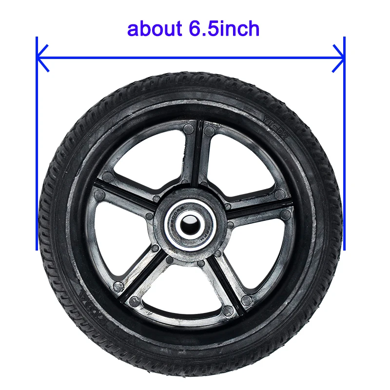 Дешевое 6.5 дюймовый колесный скутер PU колесо и шина для задней фабрики высокое