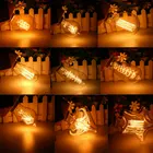 Светодиодсветодиодный винтажная лампа Эдисона E27 40 Вт A60 ST64 G80 G95, светильник ПА накаливания с теплым белым светом, стеклянная лампа для домашнего освещения, промышленный Декор