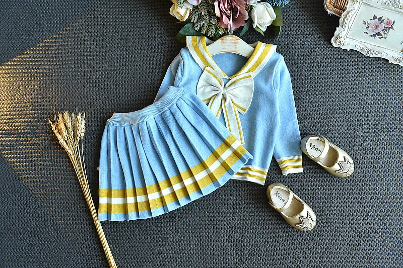 2020 осень зимний костюм детскийдетская одеждаСвитер одежда для девочекверхний и