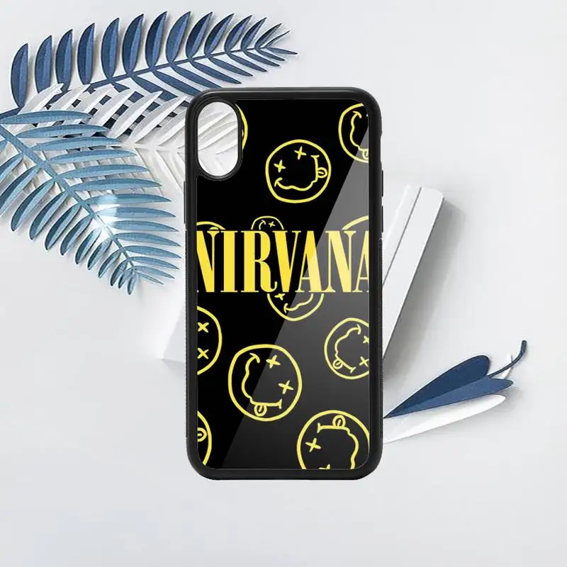 

famous Rock Nirvana Kurt singer Phone Case PC for iPhone 11 12 pro XS MAX 8 7 6 6S Plus X 5S SE 2020 XR