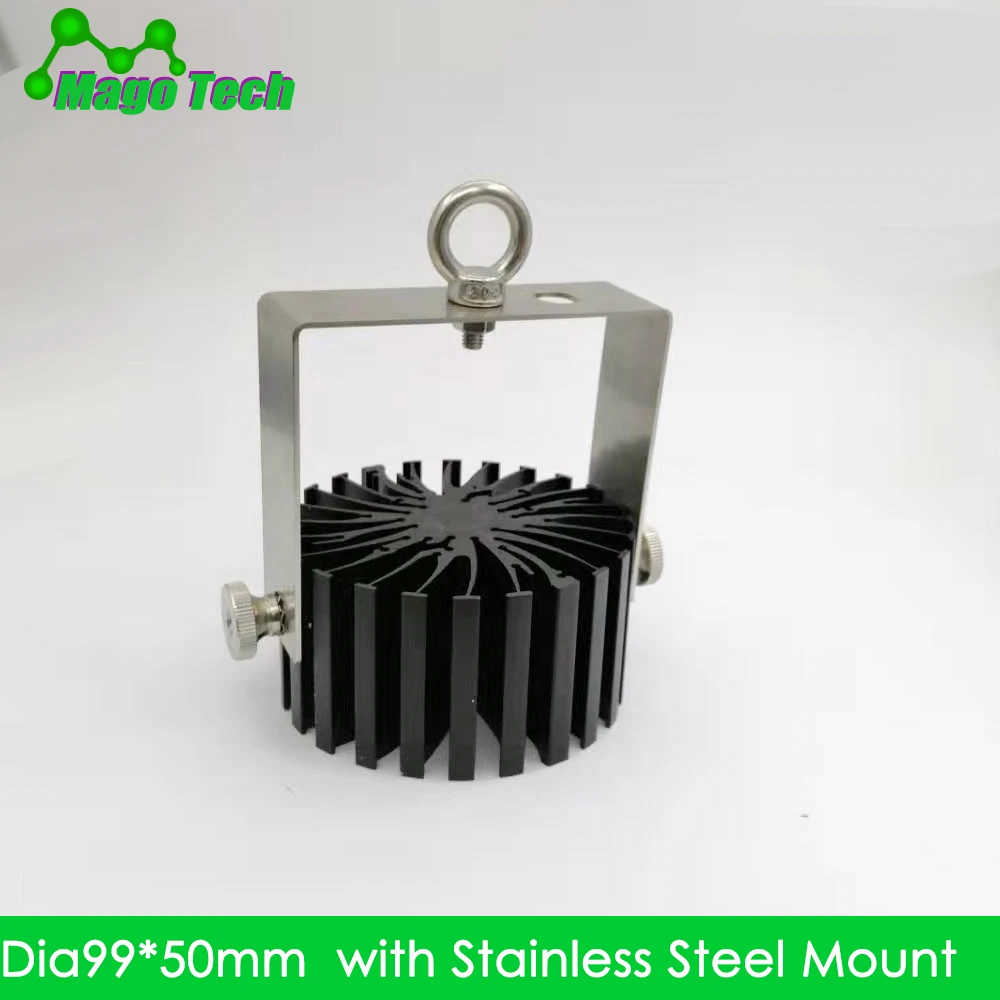 Модульный светодиодный охладитель звездного типа диаметром 99*50 мм с креплением