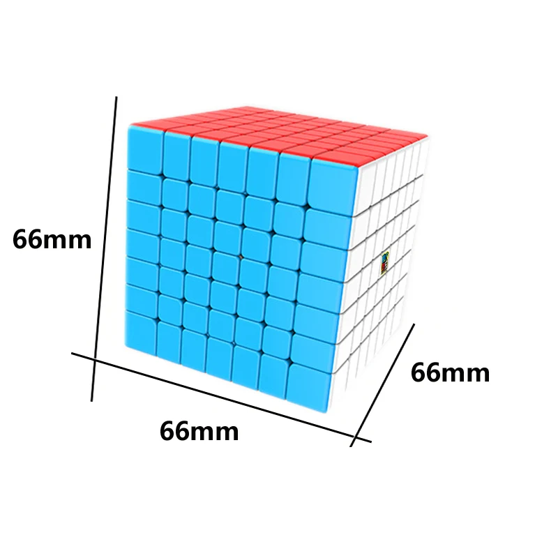 Moyu MeiLong 7x7x7 66 мм профессиональные кубик рубика магический куб 7 слоев s Cubo Magico семислойные головоломки игрушки для детей Детские Подарочные игрушки