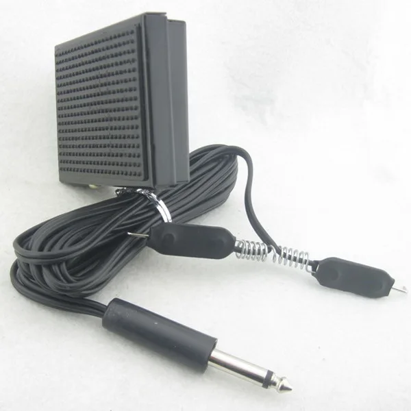 Один маленький квадратный переключатель ножной педали для татуировки и зажим