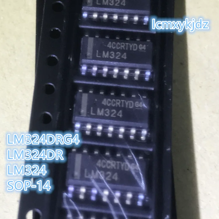 20 шт./лот LM324 LM324DR LM324M SOP-14 новый оригинальный продукт бесплатная доставка быстрая |