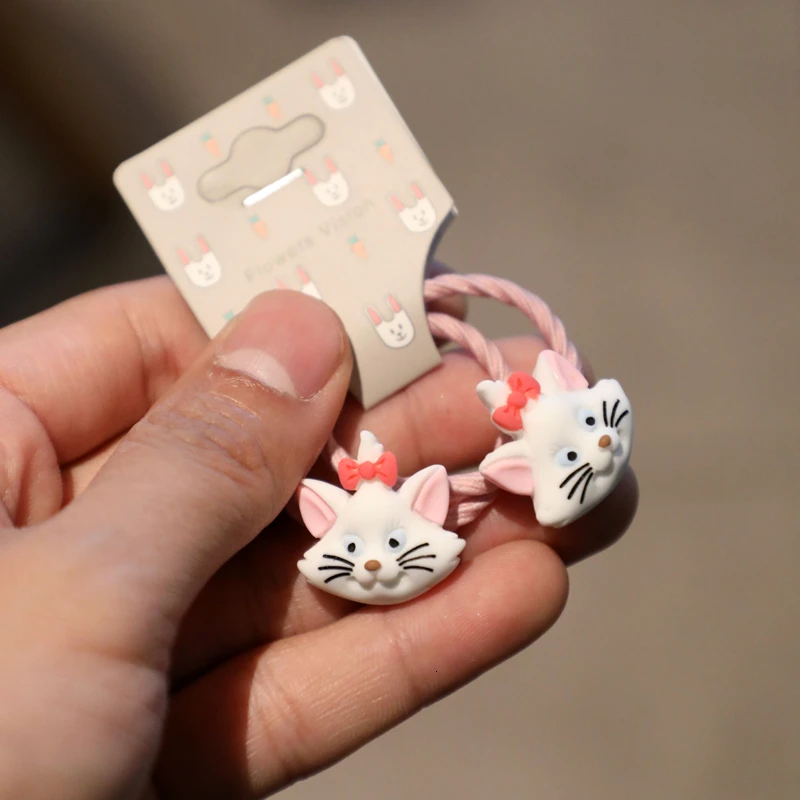 2 шт. новый милый головной убор принцессы с рисунком кота медведя детские