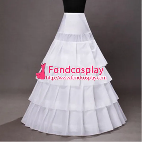 

Sissy maid The Farthingale Underskirt Petticoat Cosplay Costume Tailor-made[G734]