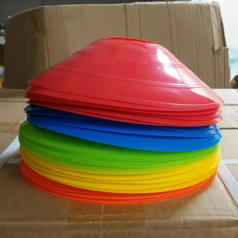 50 шт./лот дисковые Конусы Футбол тренировка препятствование оборудование