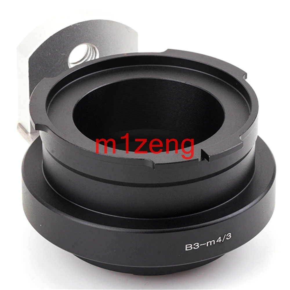Переходное кольцо штатив для камеры B3 FUJINON 1/2 дюйма Объектив panasonic m4/3 m43 GH4 GH5 BMPCC BMCC