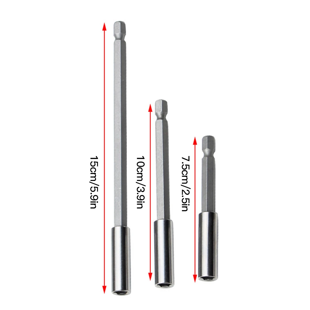 3 шт./компл. 5 дюймовый шестигранный стержень с длинной ручкой держатель отвертки