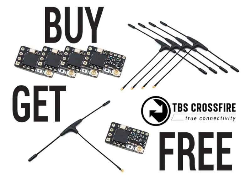 Команда BlackSheep CROSSFIRE NANO RX (SE) B4G1F|Детали и аксессуары| |