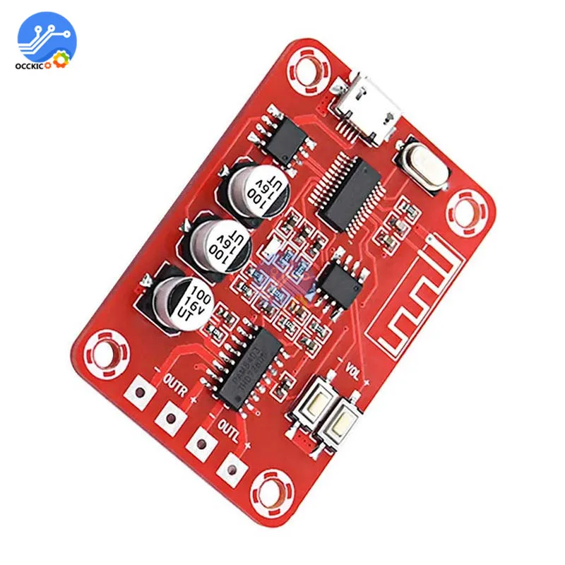 XH-A251 Bluetooth MP3 декодер модуль цифровой усилитель доска V4.2 5 Вт + DC в аудио приемник