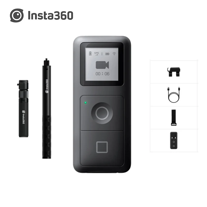 Монопод для селфи Insta360 ONE R/X/GPS Smart Remote/невидимый монопод Insta 360 Twin /1 дюйм|Аксессуары